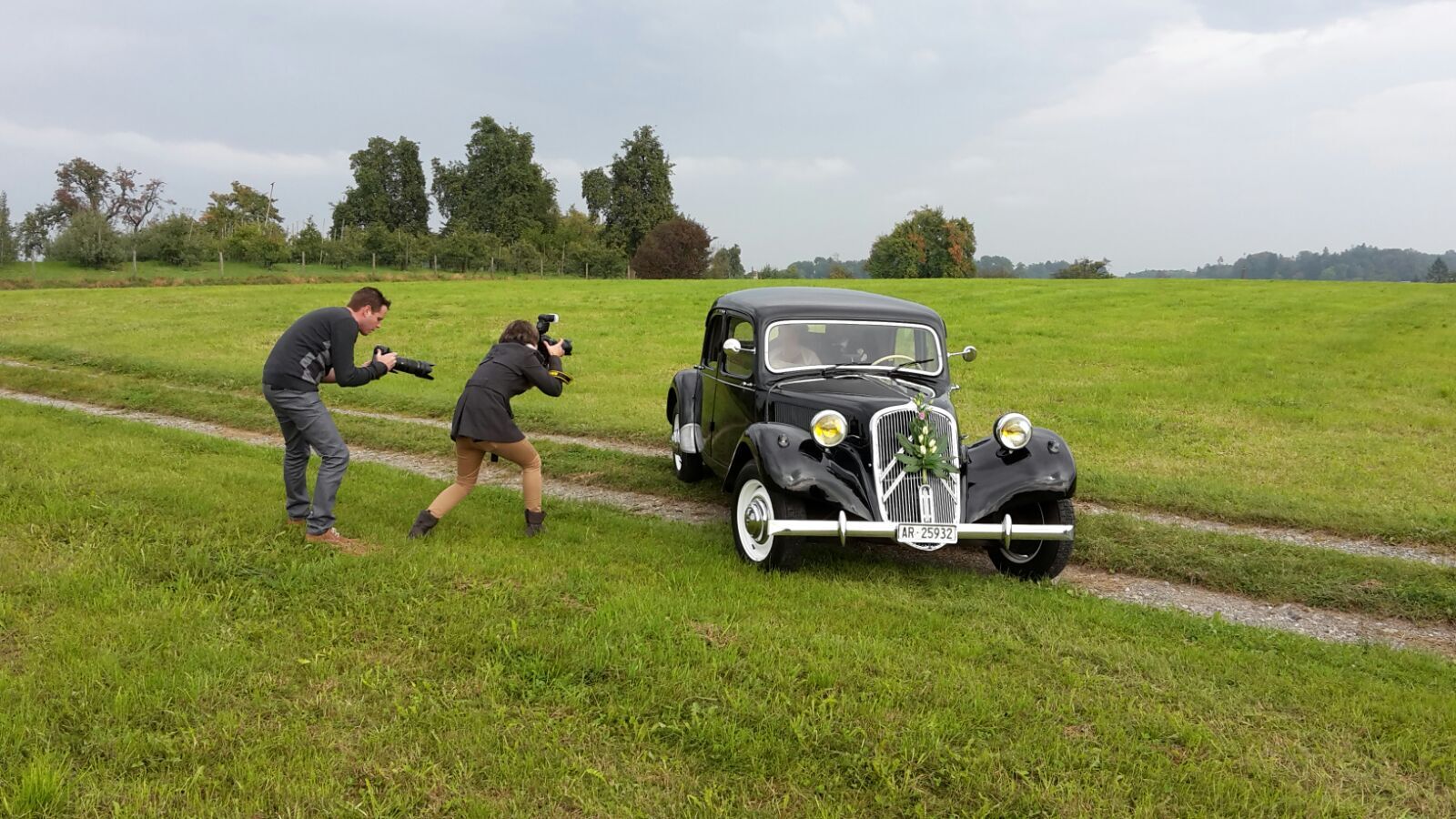 Oldi Hochzeit Fotografin
