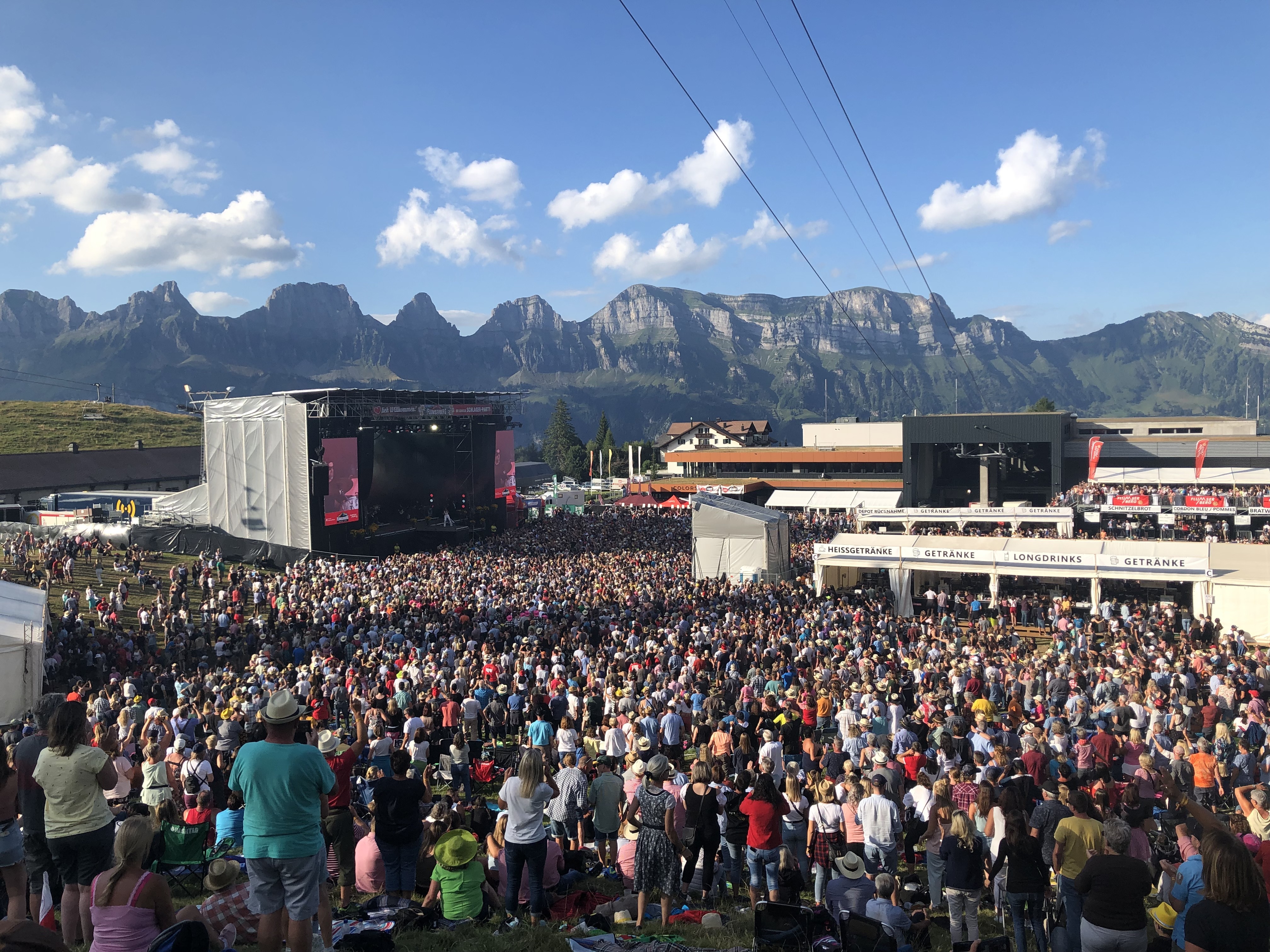 Schlager Open Air Flumserberg Andrea Berg