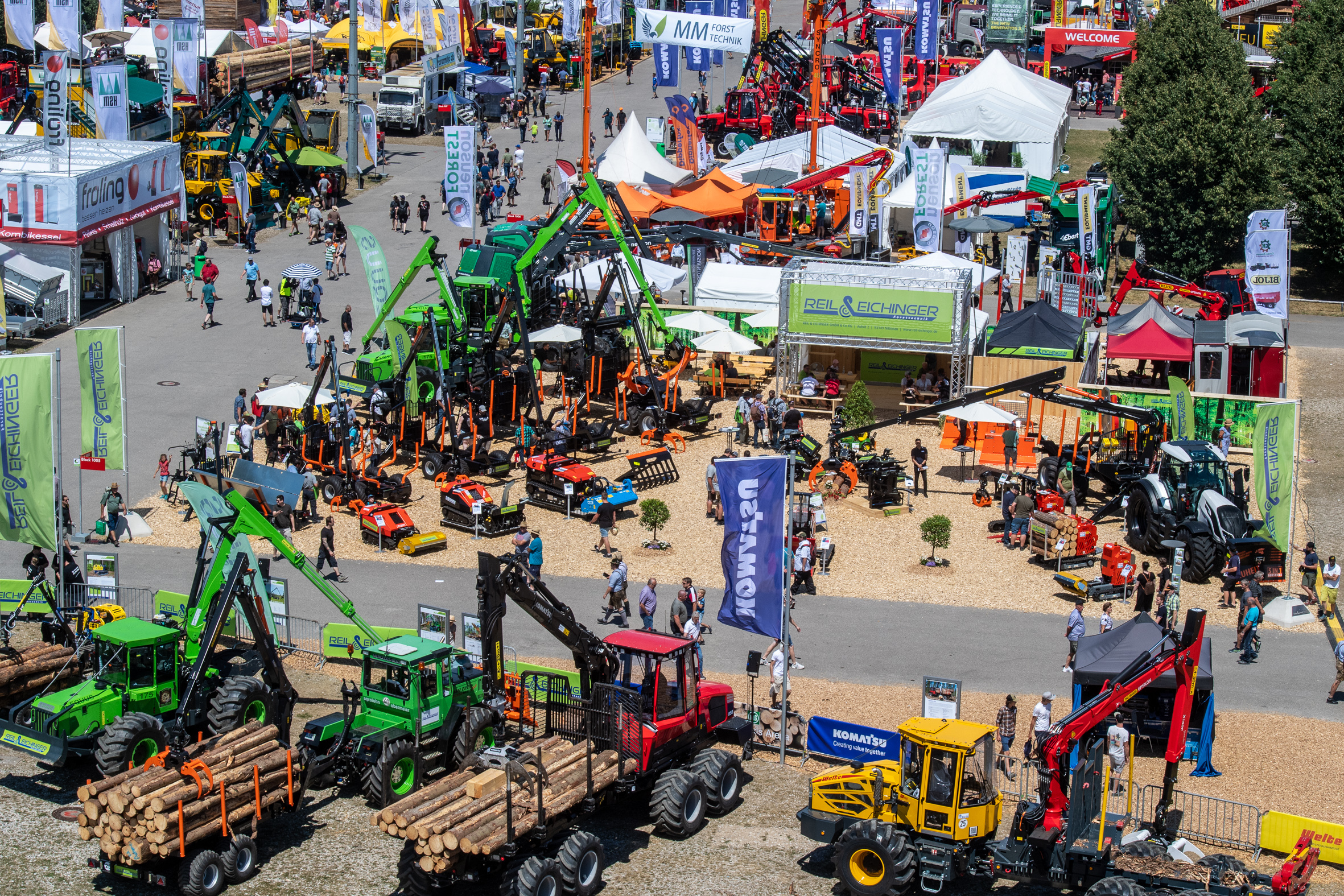 Interforst Aussengelände