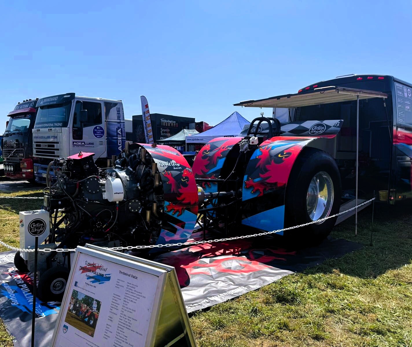 Tractor Pulling Motor