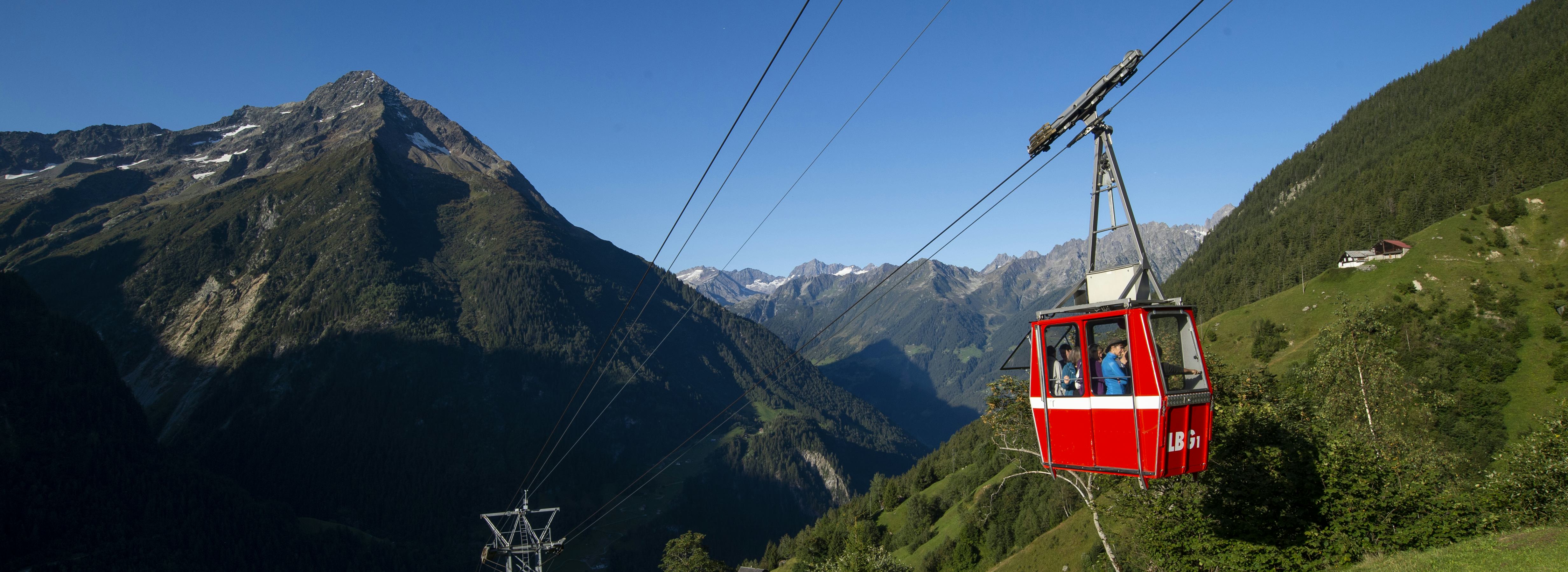 Maderanertal Seilbahn Golzern