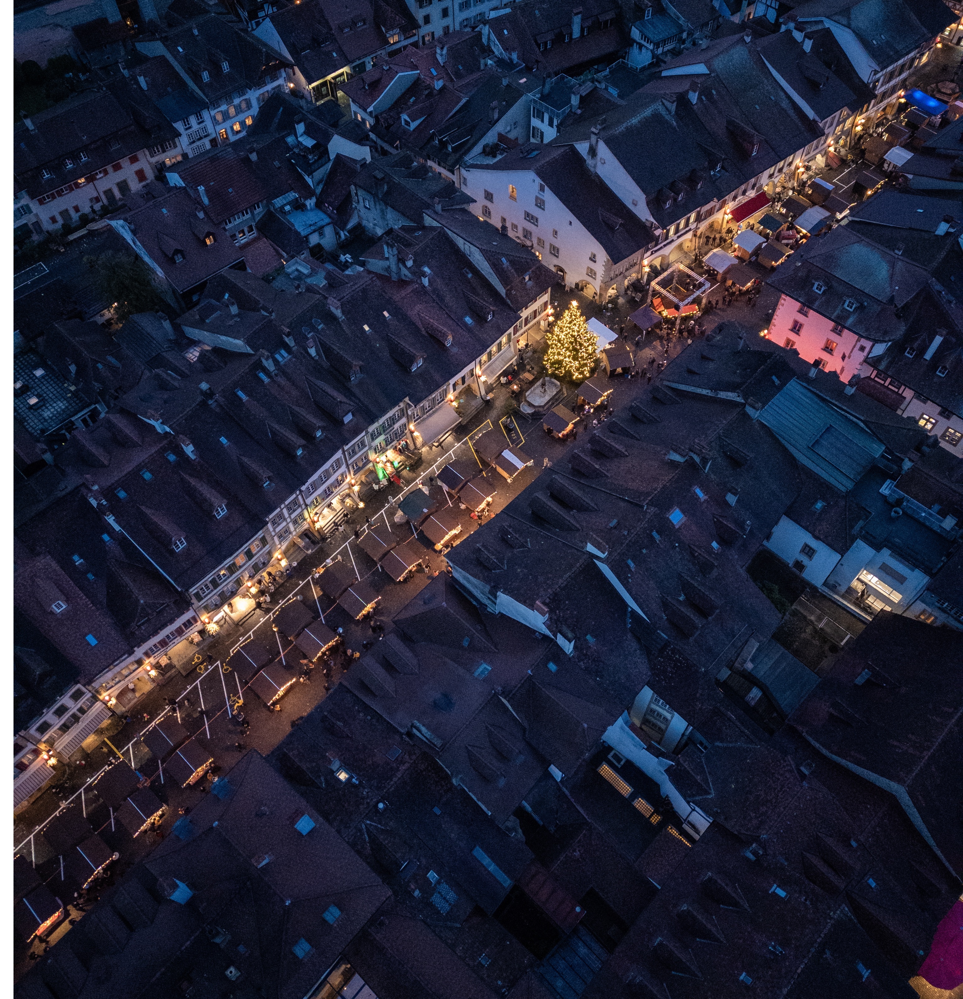 Weihnachtsmarkt Murten Marche Noel