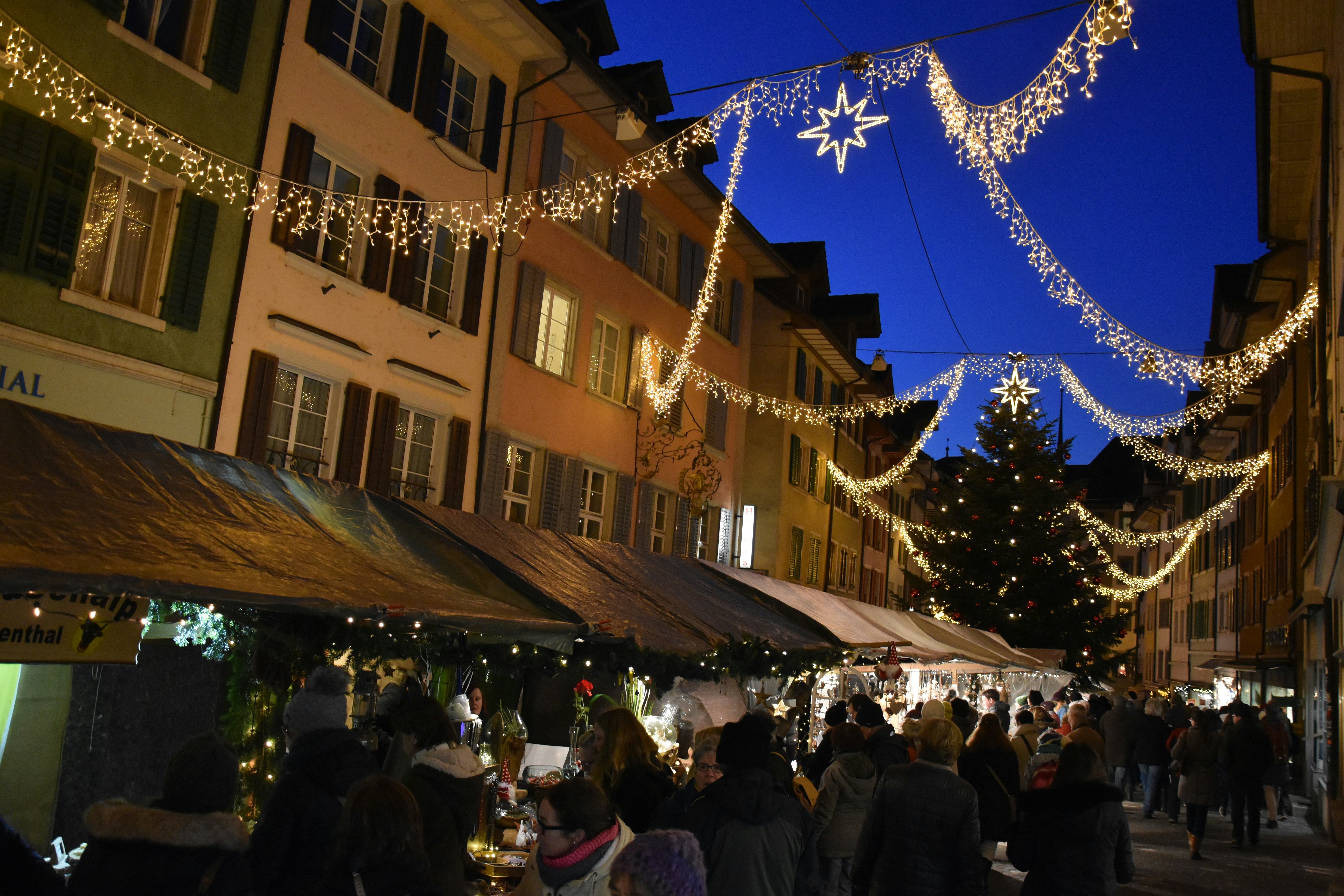 Ramsauer Carreisen Weihnachtsmarkt Bremgarten Nacht